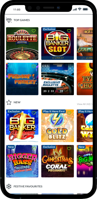 Coral Casino Mobile Apps
