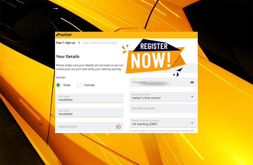 Betfair - How to Sign Up & LogIn