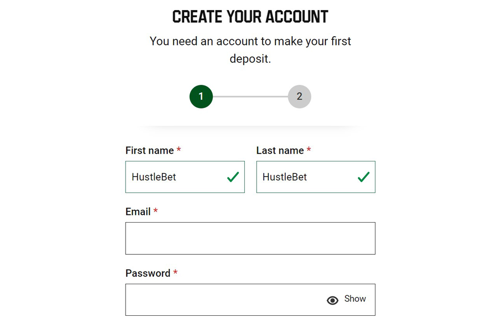 How to open an account at Unibet?