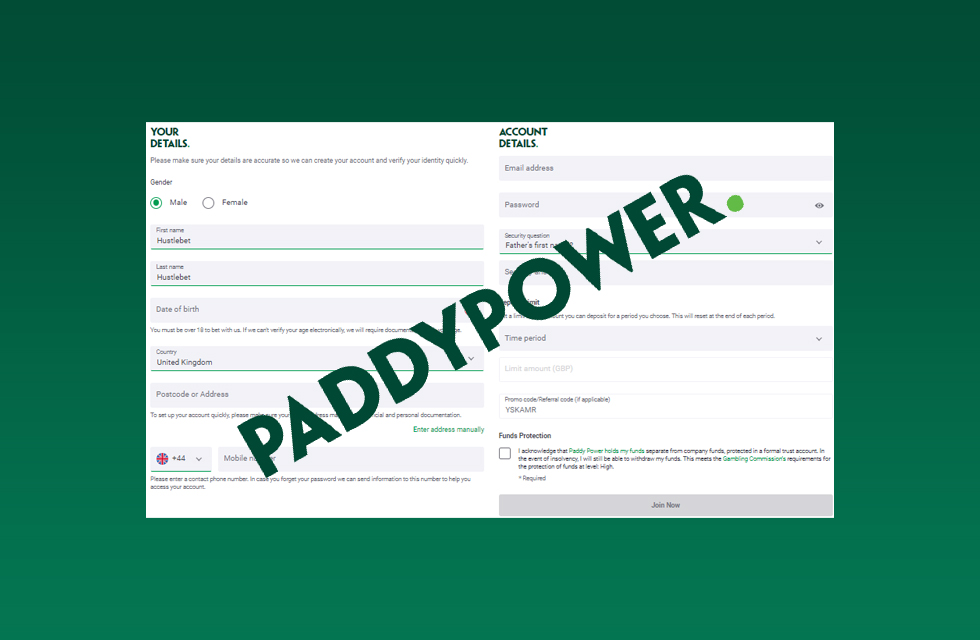 Paddy Power - How to Sign Up & LogIn
